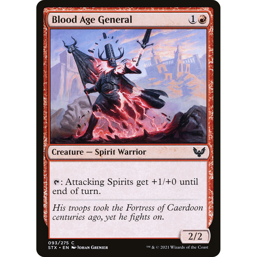 Blood Age General (STX-093) - Strixhaven: School of Mages