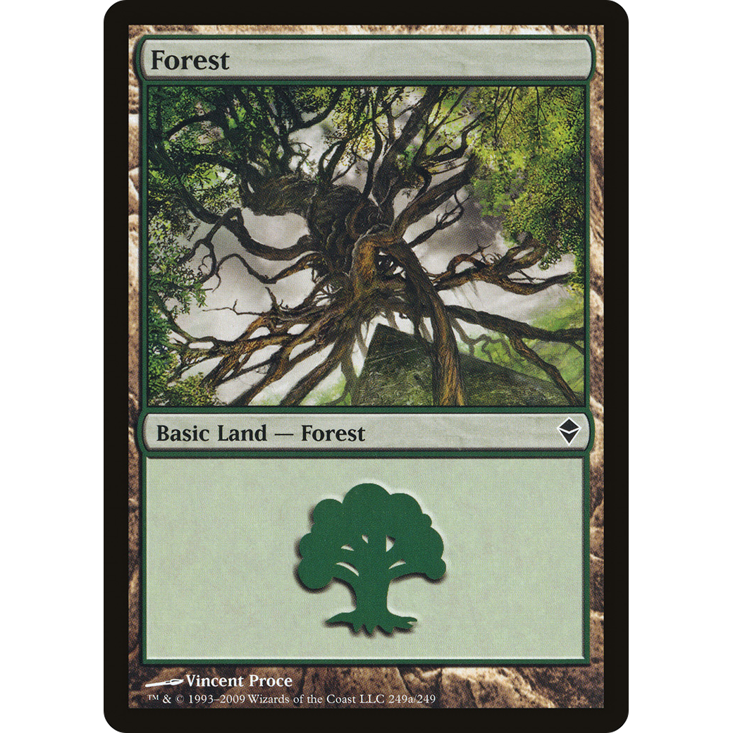 Forest (249a) (ZEN-249A) - Zendikar