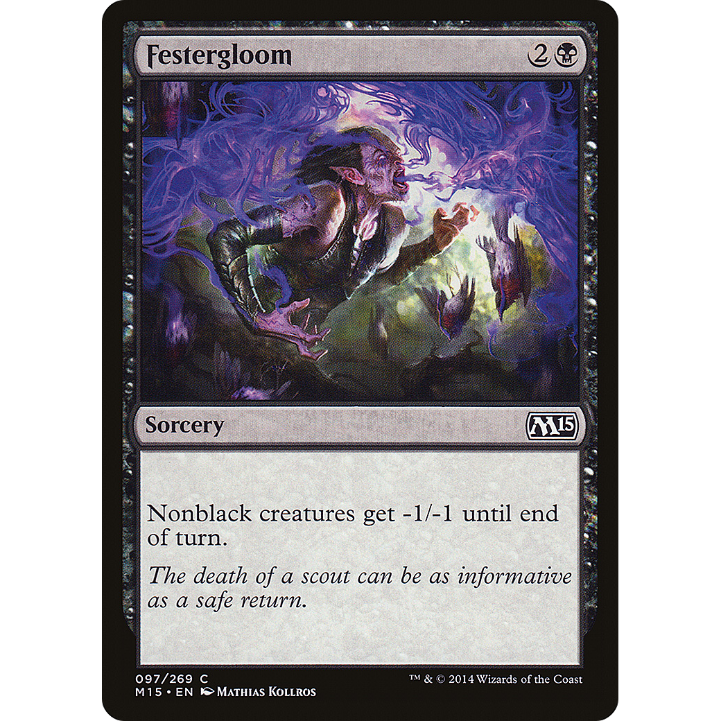Festergloom (M15-097) - Magic 2015