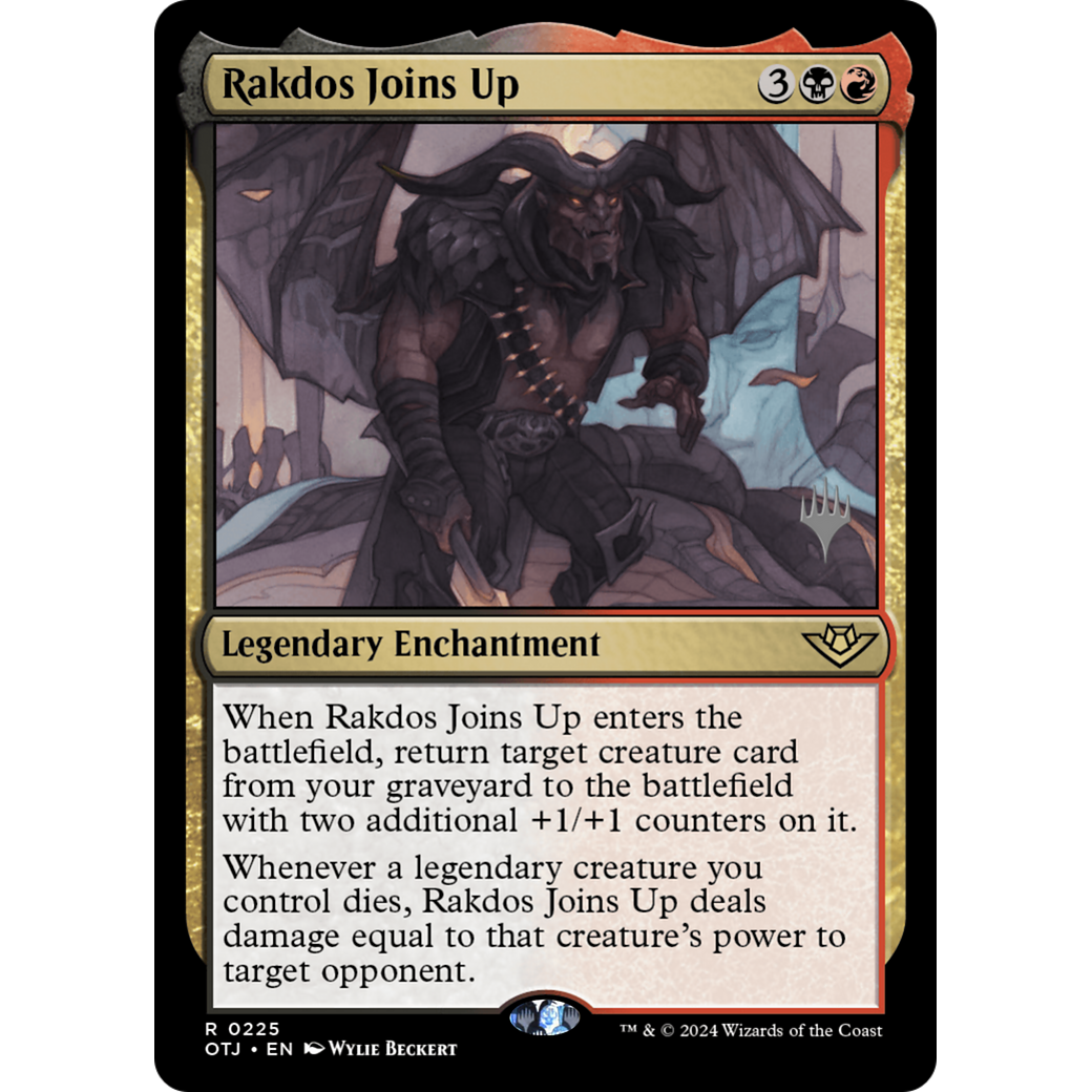 Rakdos Joins Up (PPOTJ-225P) - Outlaws of Thunder Junction Promos