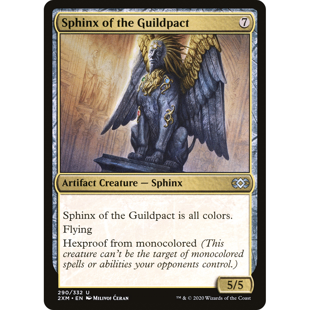 Sphinx of the Guildpact (2XM-290) - Double Masters Foil