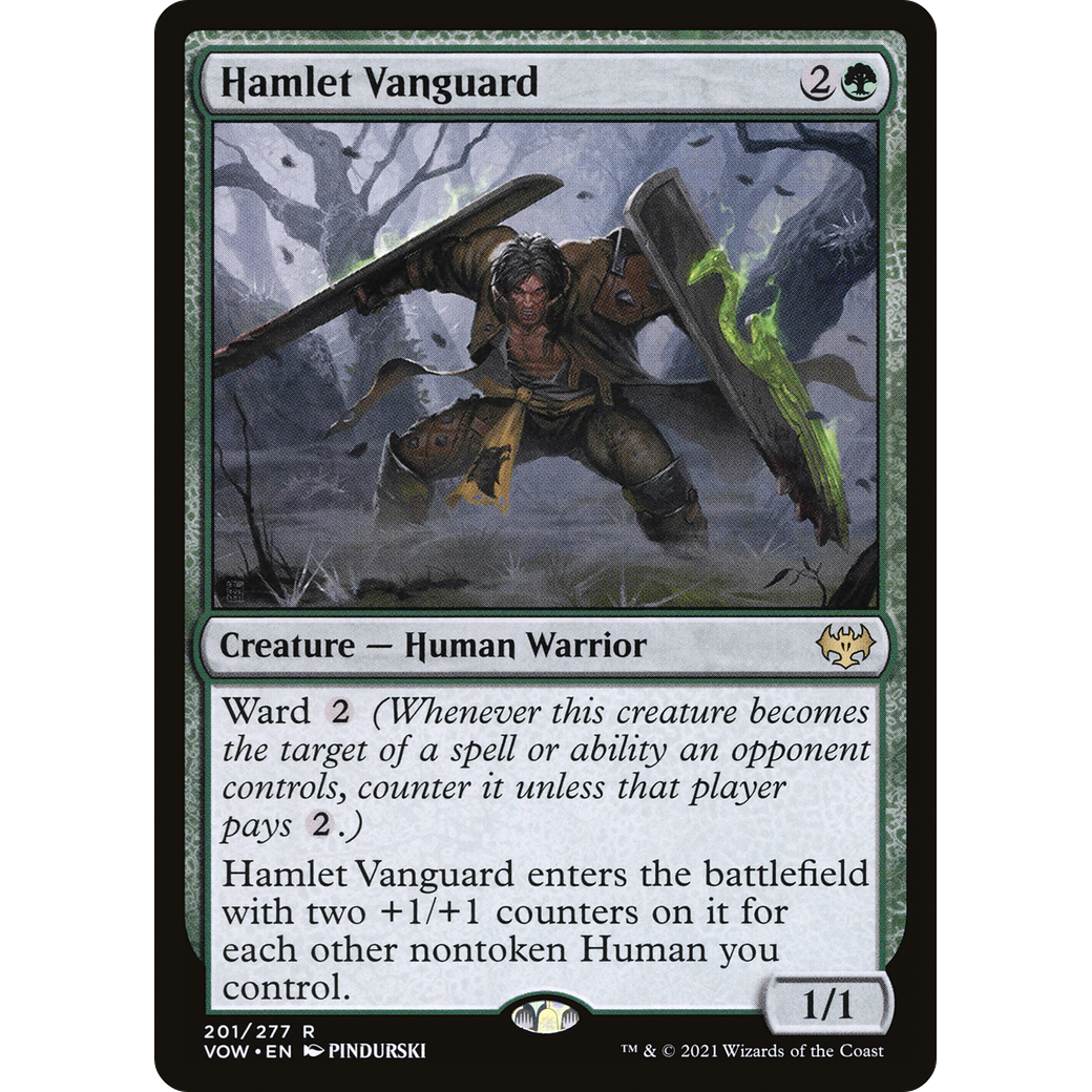 Hamlet Vanguard (VOW-201) - Innistrad: Crimson Vow Foil