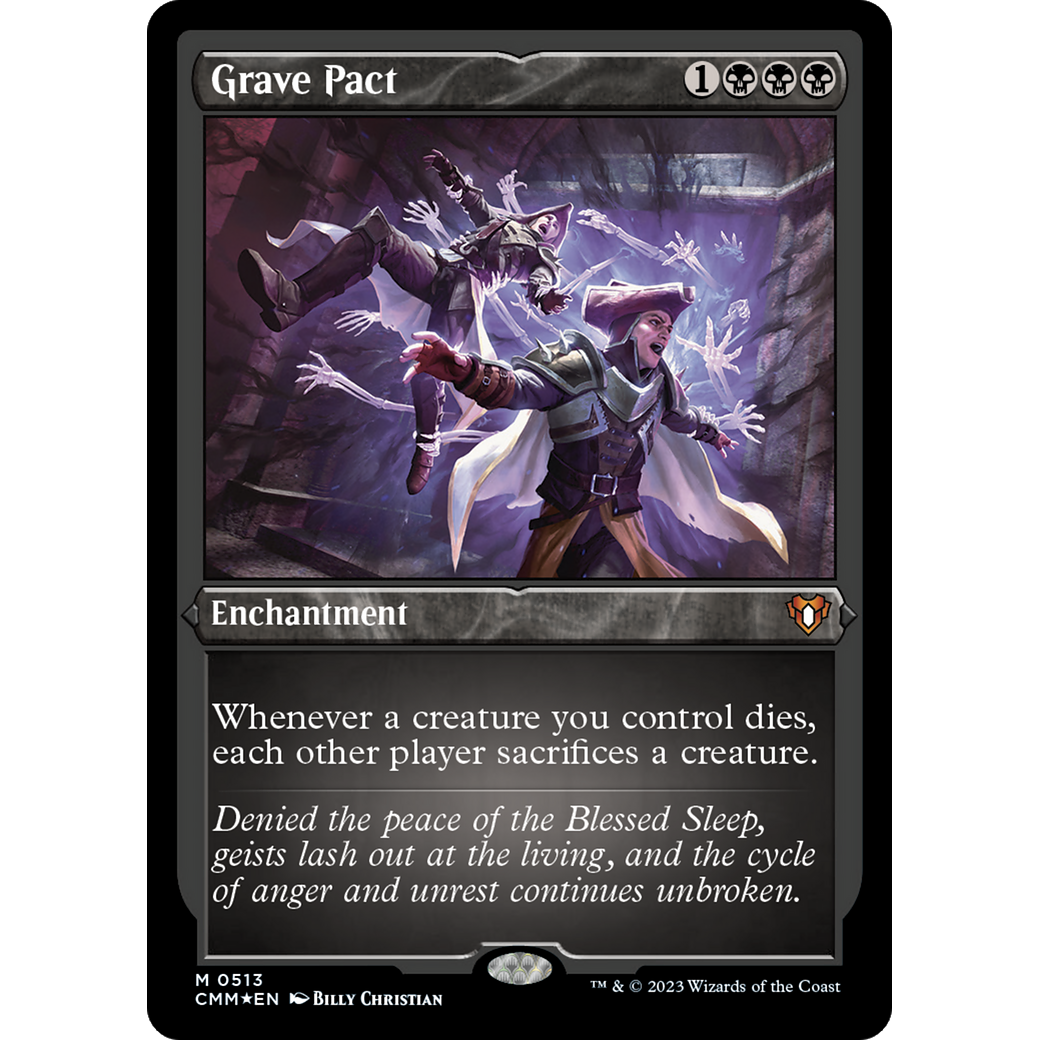 Grave Pact (CMM-513) - Commander Masters Etched Foil