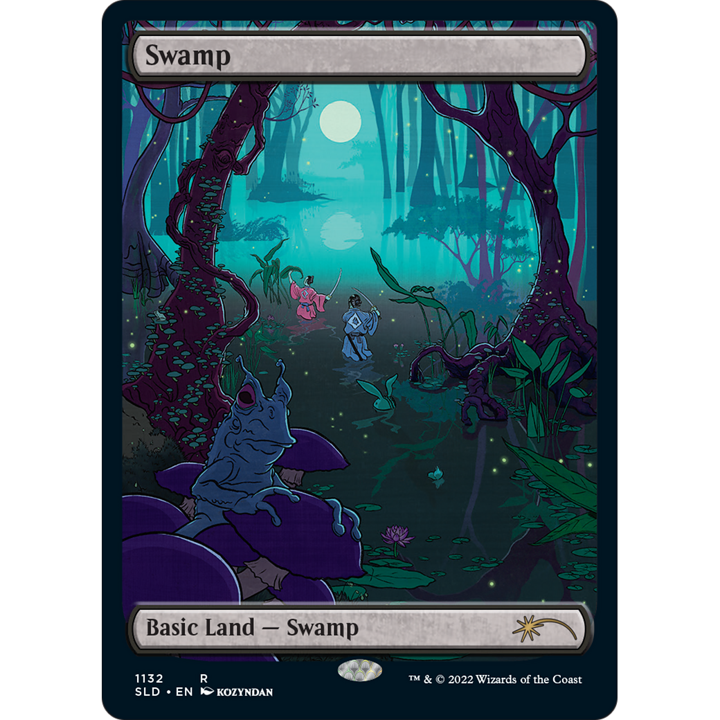 Swamp (1132) (SLD-1132) - Secret Lair Drop
