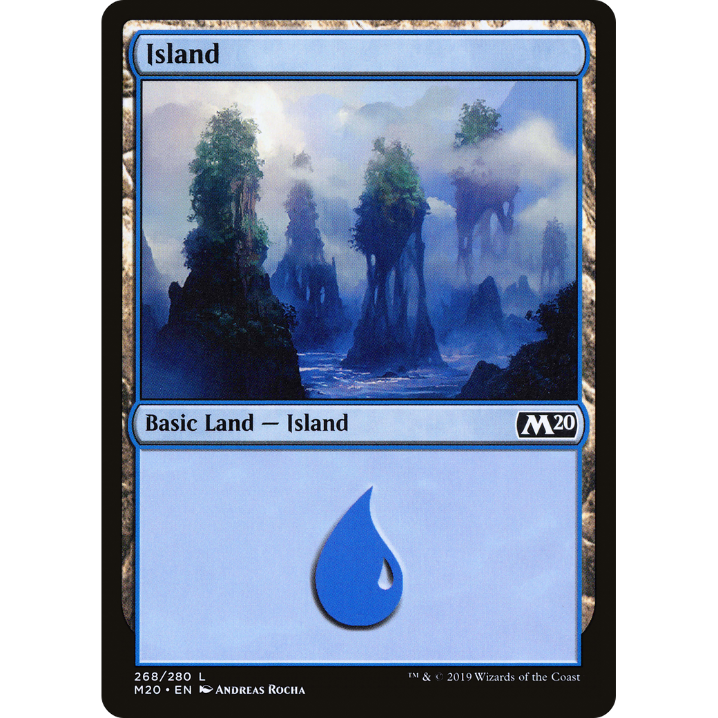 Island (268) (M20-268) - Core Set 2020