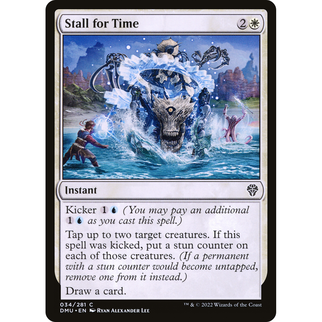 Stall for Time (DMU-034) - Dominaria United Foil
