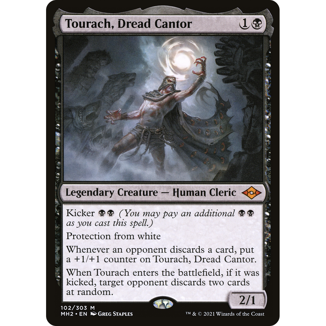 Tourach, Dread Cantor (MH2-102) - Modern Horizons 2 Foil