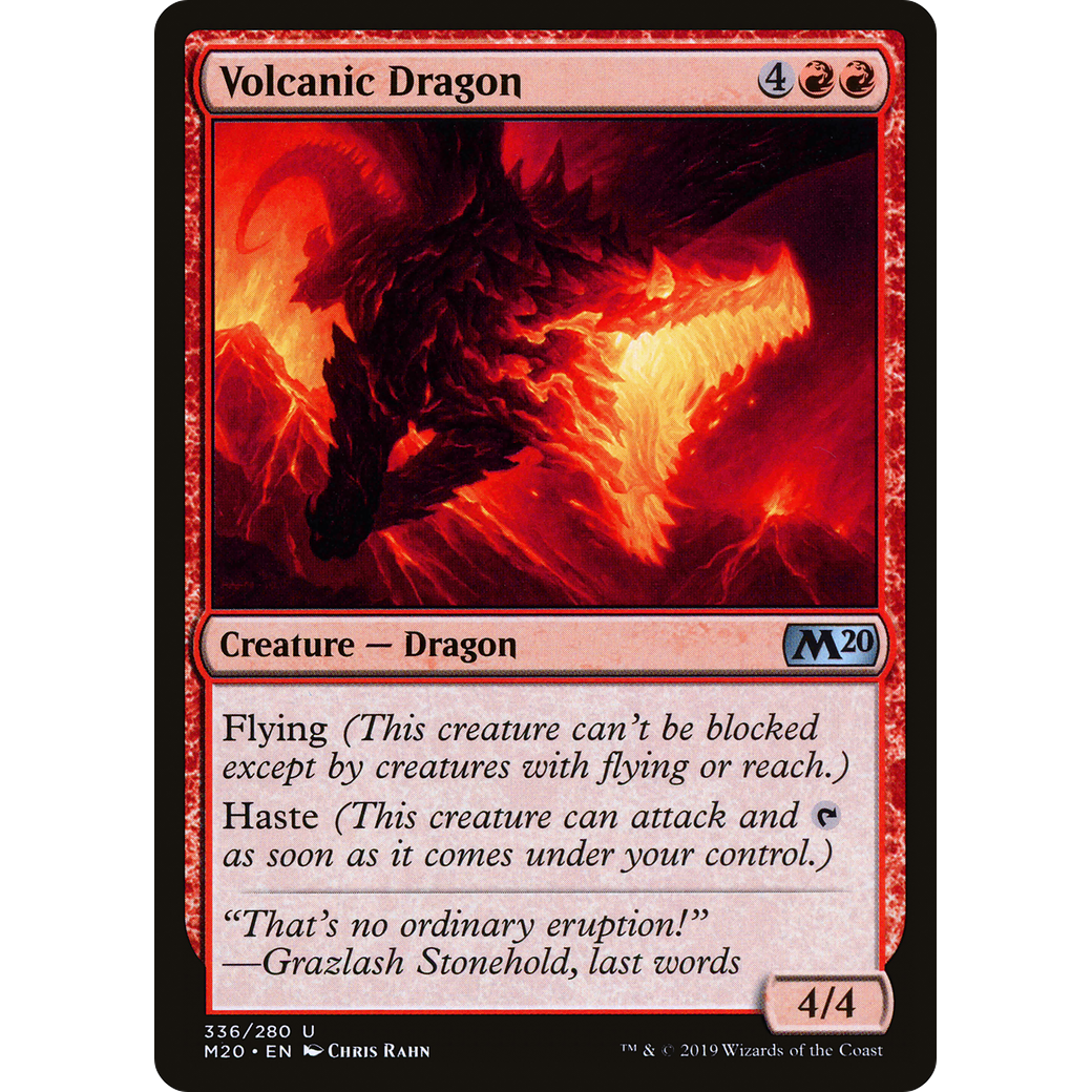 Volcanic Dragon (M20-336) - Core Set 2020