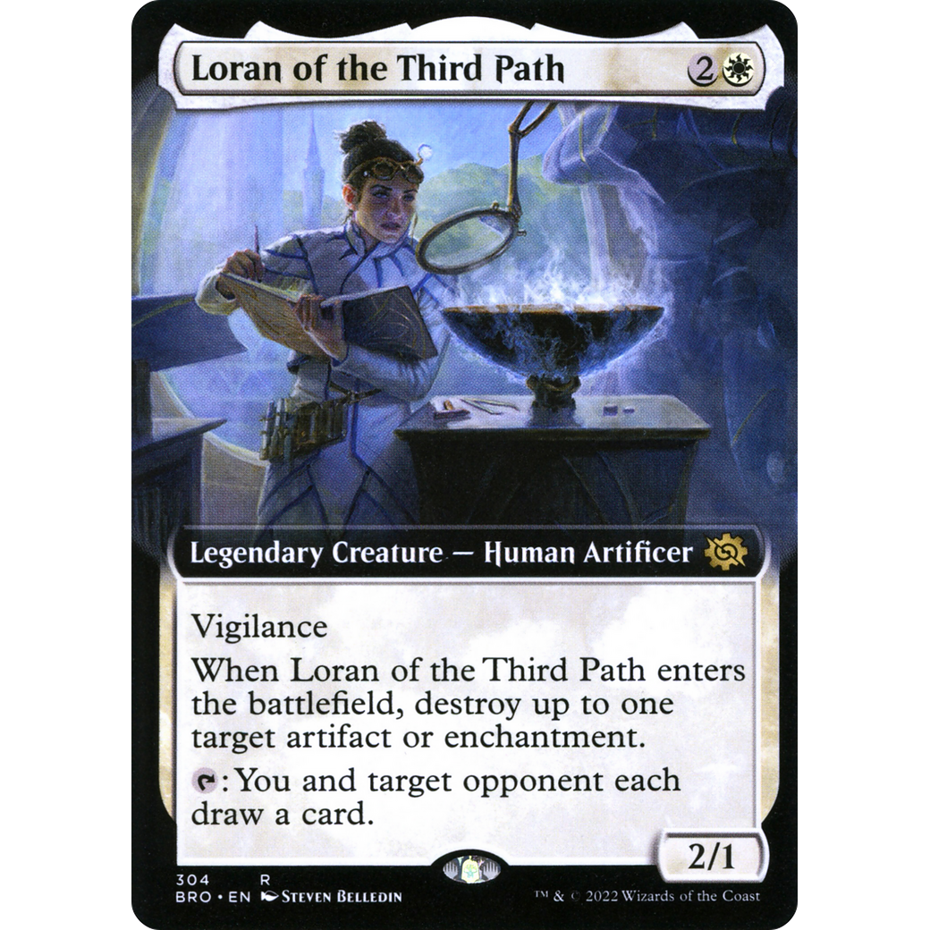 Loran of the Third Path (Extended Art) (BRO-304) - The Brothers' War: (Extended Art)
