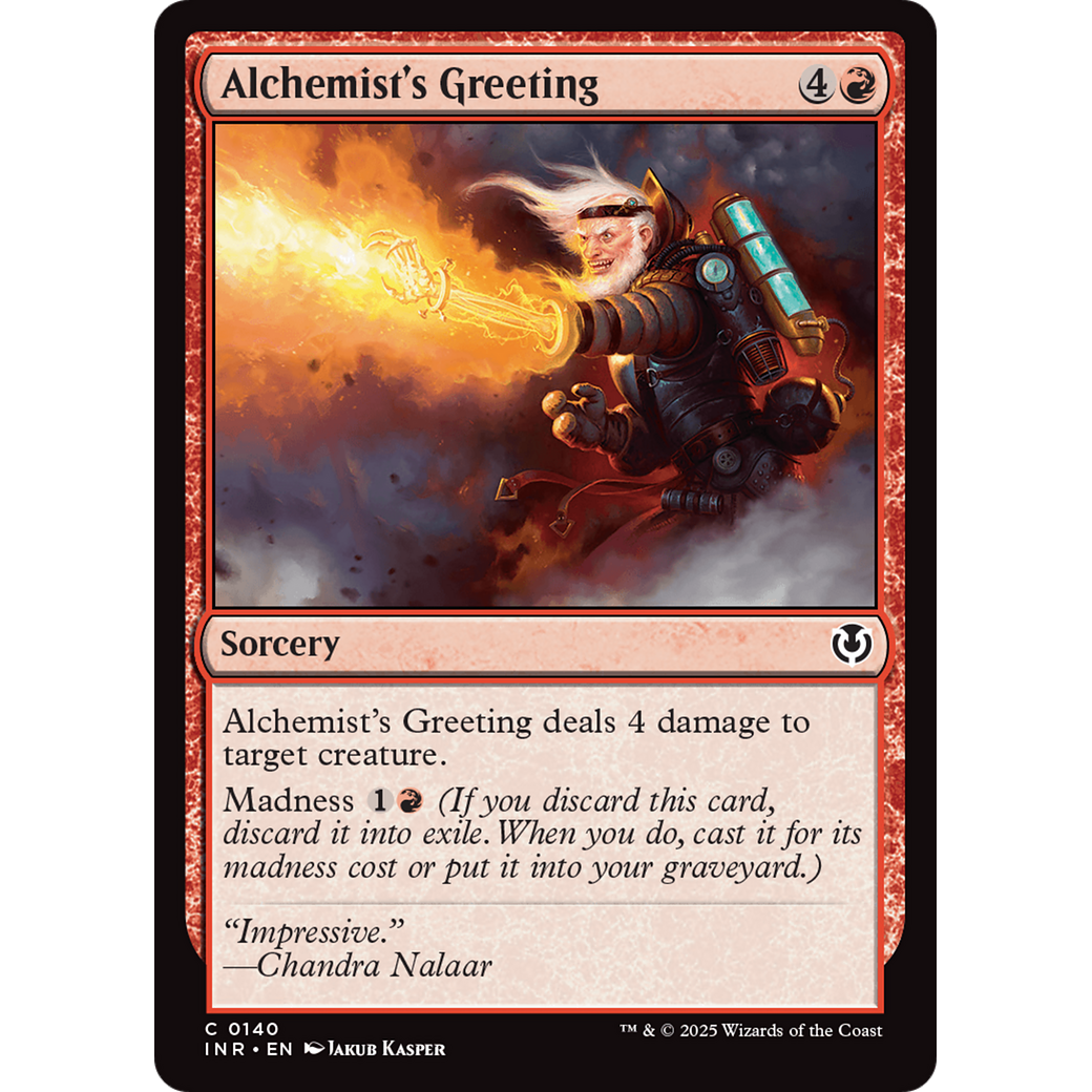 Alchemist's Greeting (INR-140) - Innistrad Remastered Foil