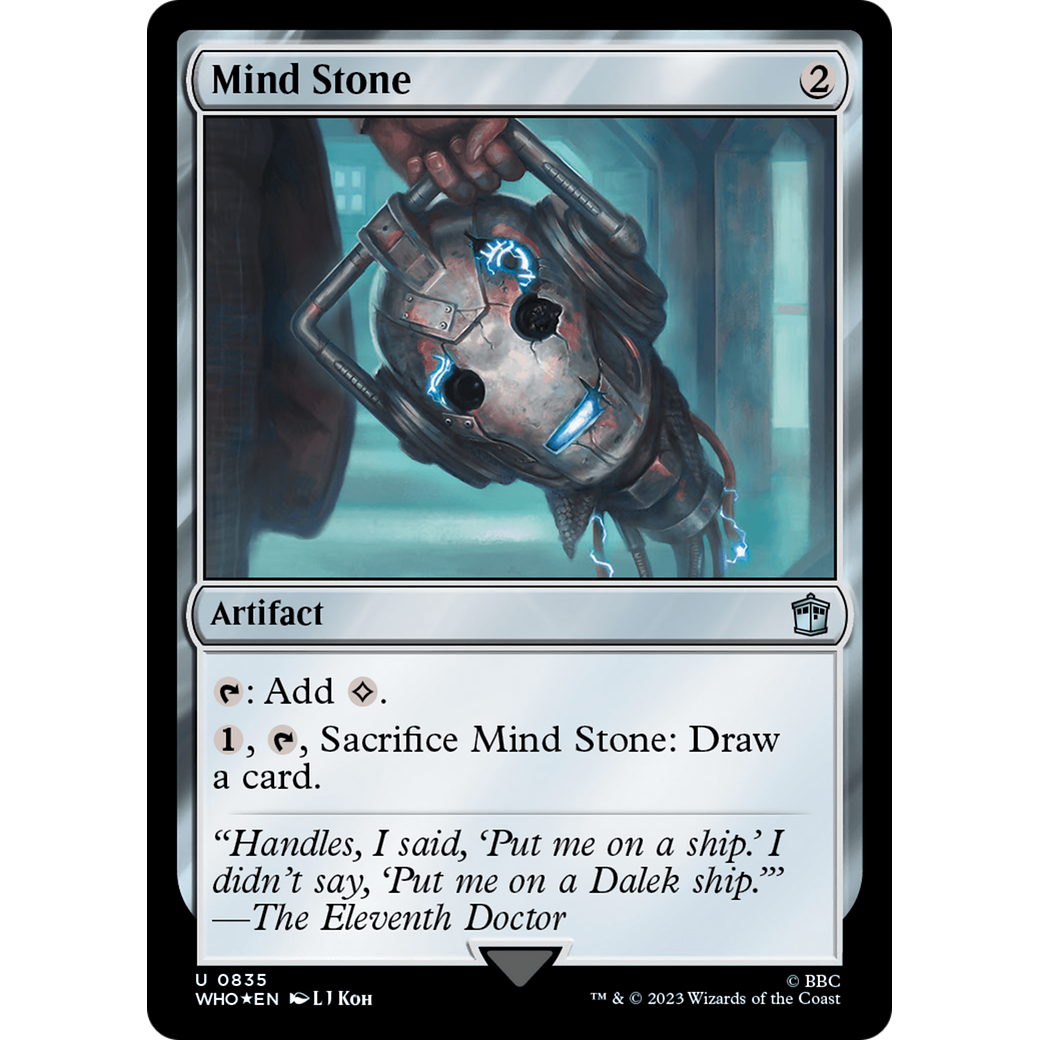 Mind Stone (Surge Foil) (WHO-835) - Doctor Who Foil