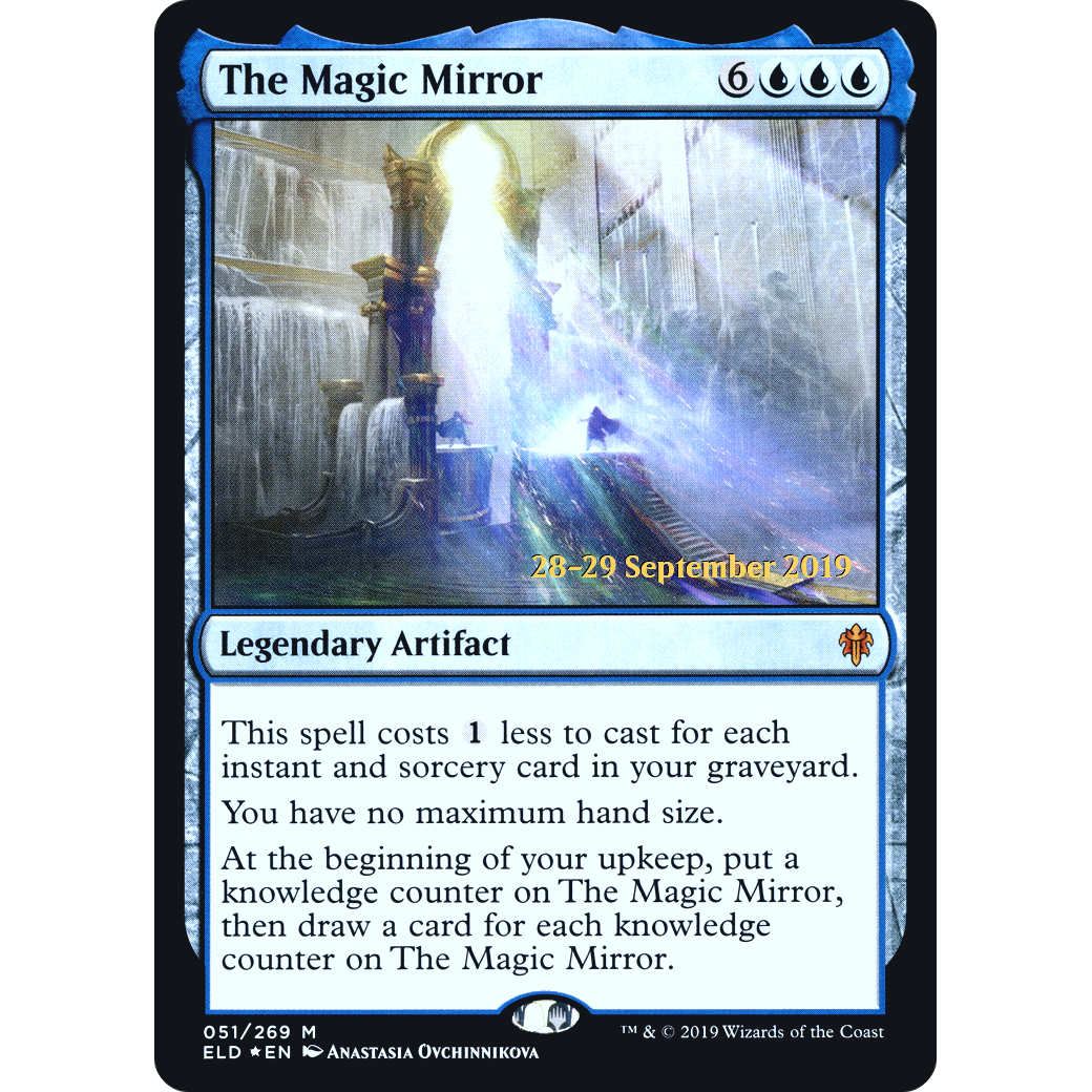 The Magic Mirror (PRE-051) - Throne of Eldraine Promos Foil