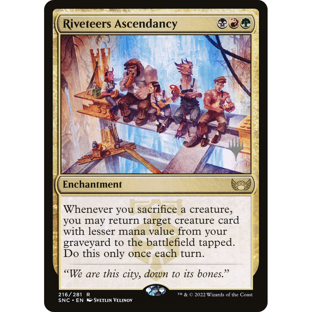 Riveteers Ascendancy (PPSNC-216) - Streets of New Capenna Promos Foil