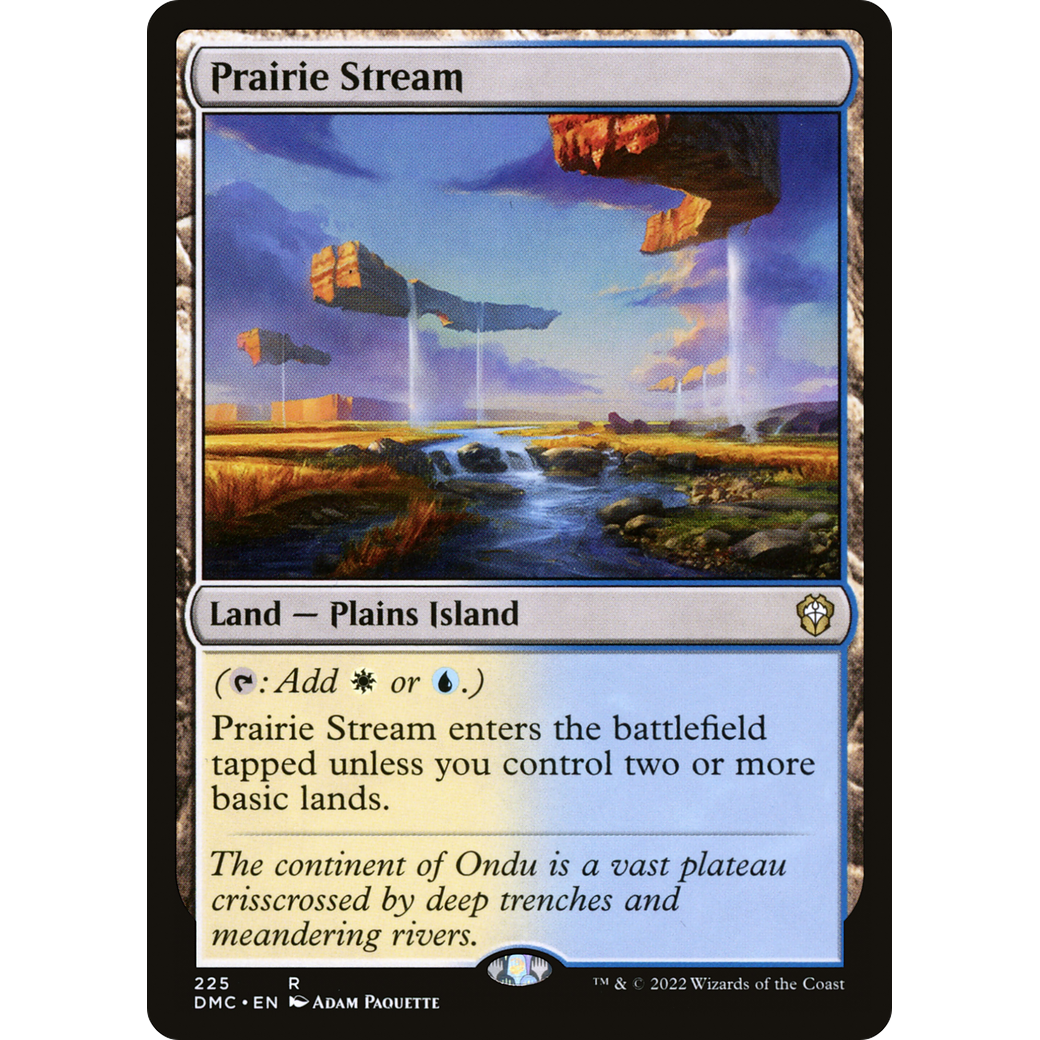 Prairie Stream (DMC-225) - Dominaria United Commander
