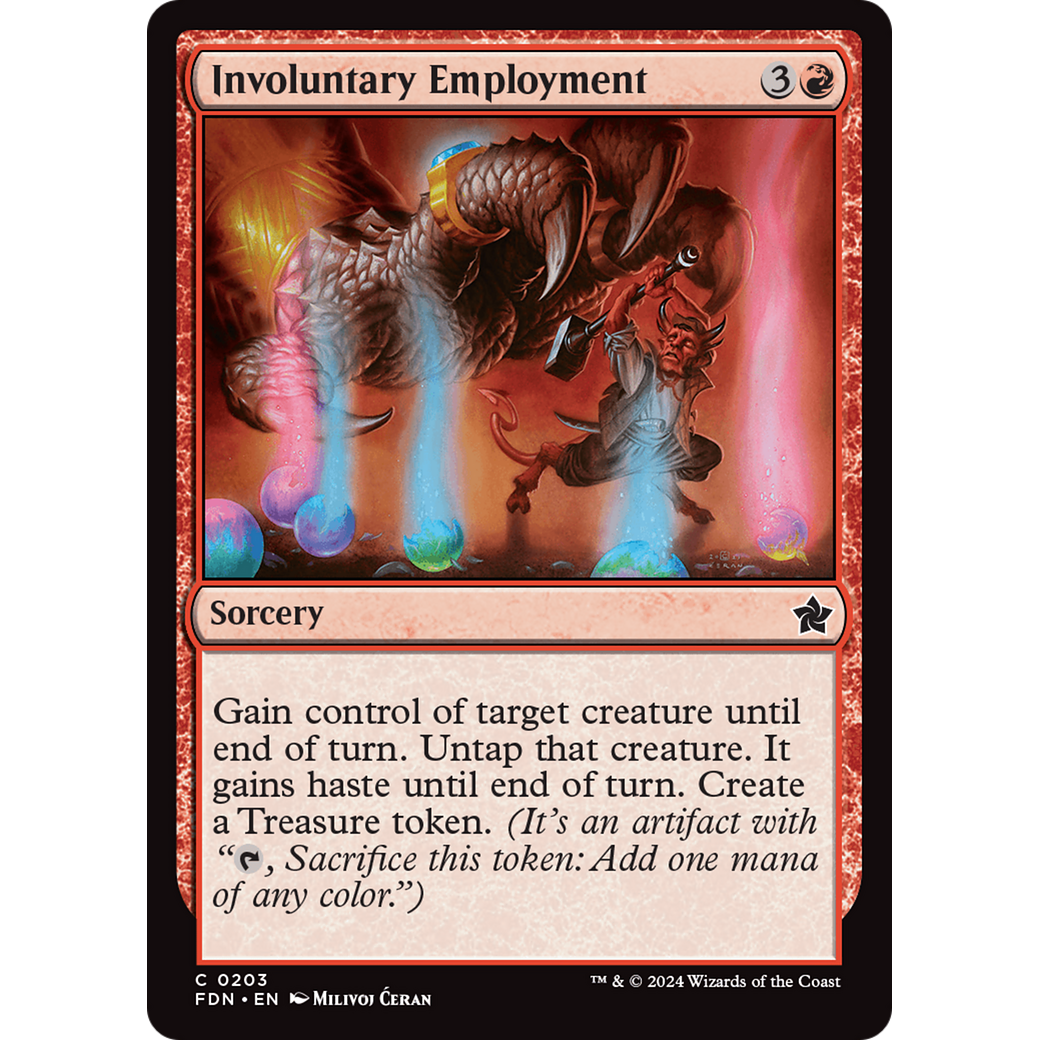 Involuntary Employment (FDN-203) - Foundations Foil