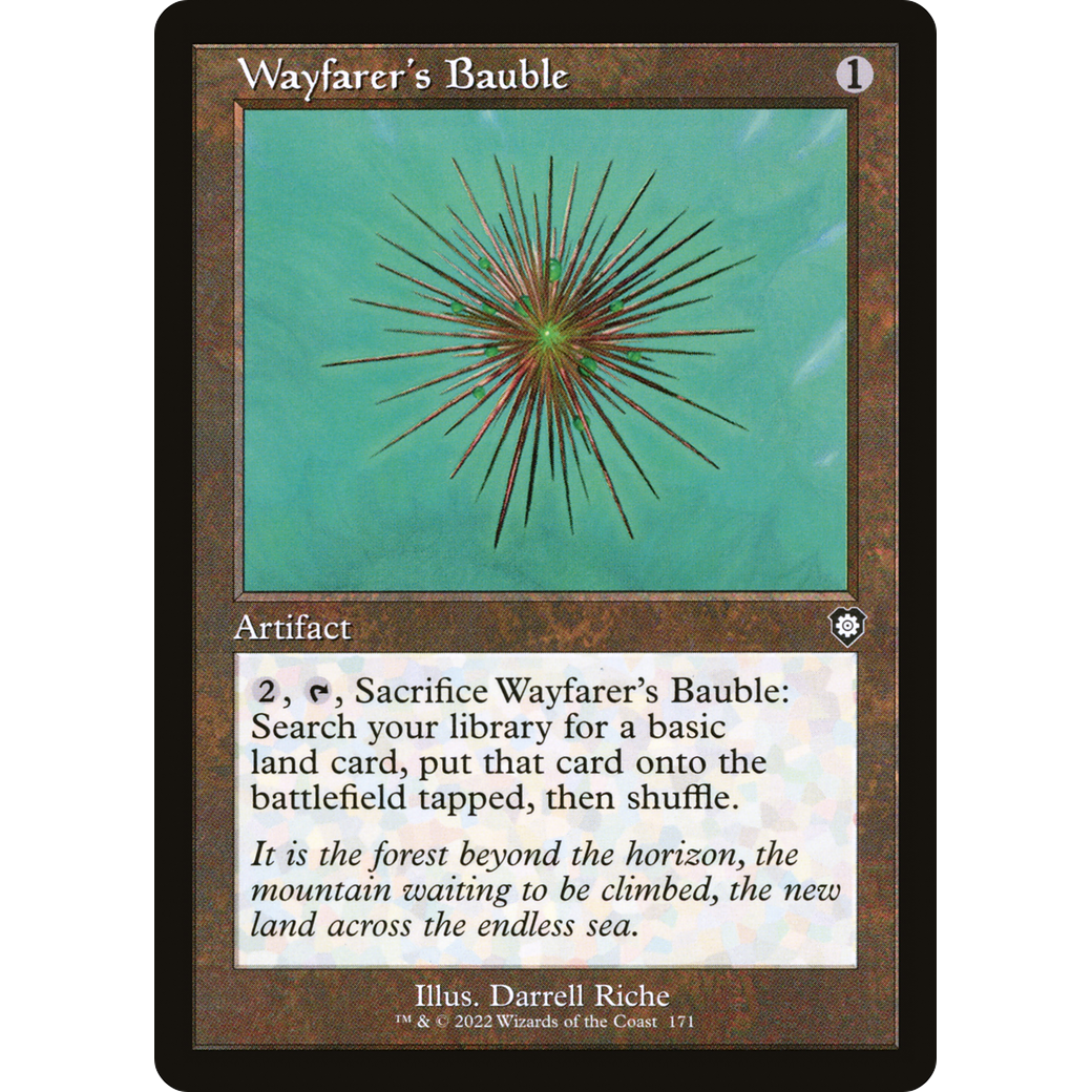 Wayfarer's Bauble (Retro Frame) (BRC-171) - The Brothers' War Commander