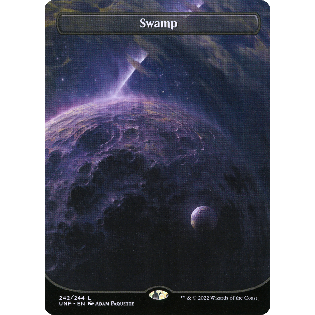 Swamp (242) (Borderless) (UNF-242) - Unfinity (Borderless)