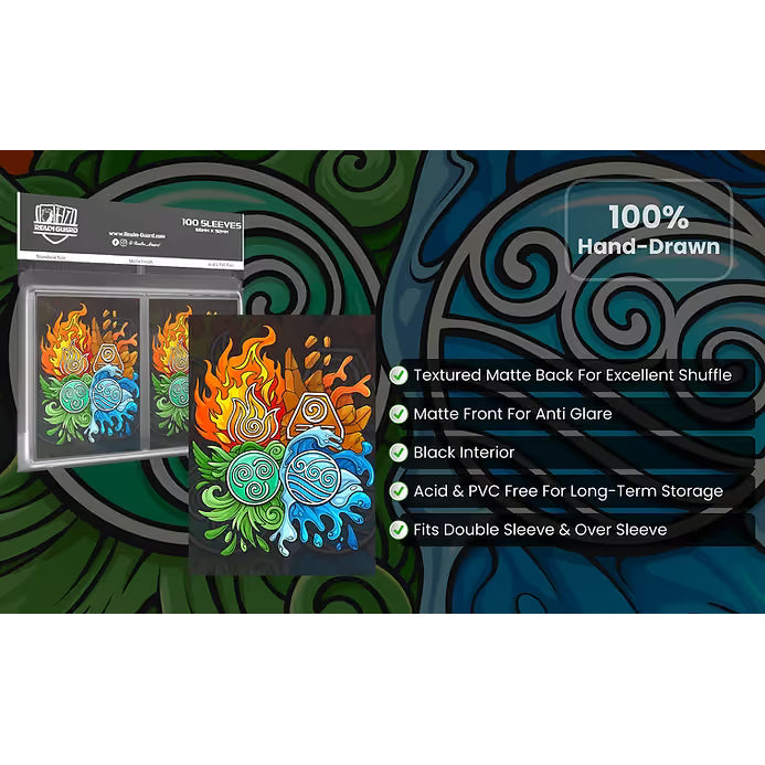 Realm Guard: Art Sleeves - 4 Elements