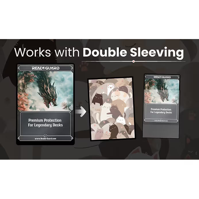 Realm Guard: Art Sleeves - Pastel Cats