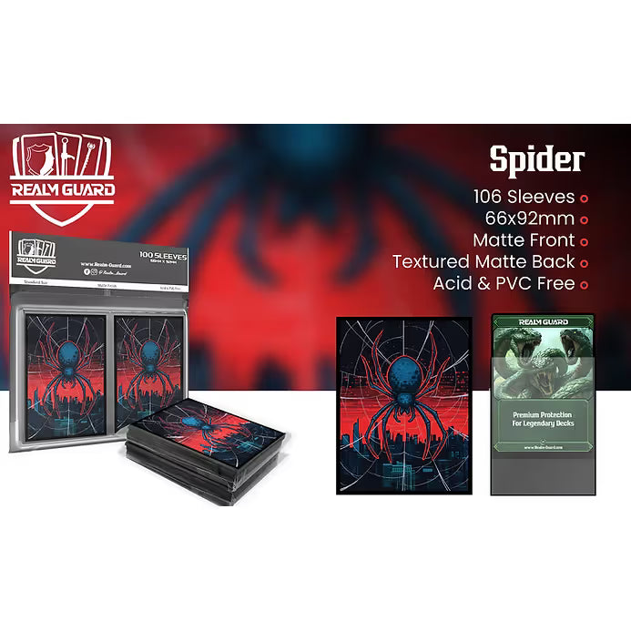 Realm Guard: Art Sleeves - Spider
