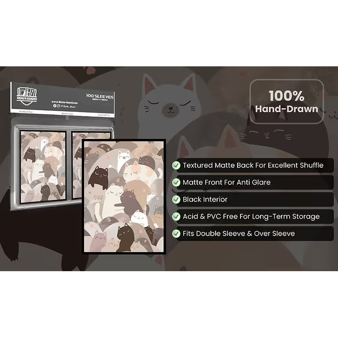 Realm Guard: Art Sleeves - Pastel Cats