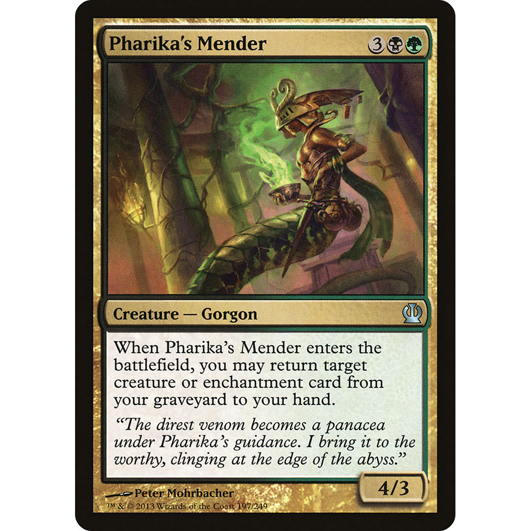 Pharika's Mender (THS-197) - Theros Foil
