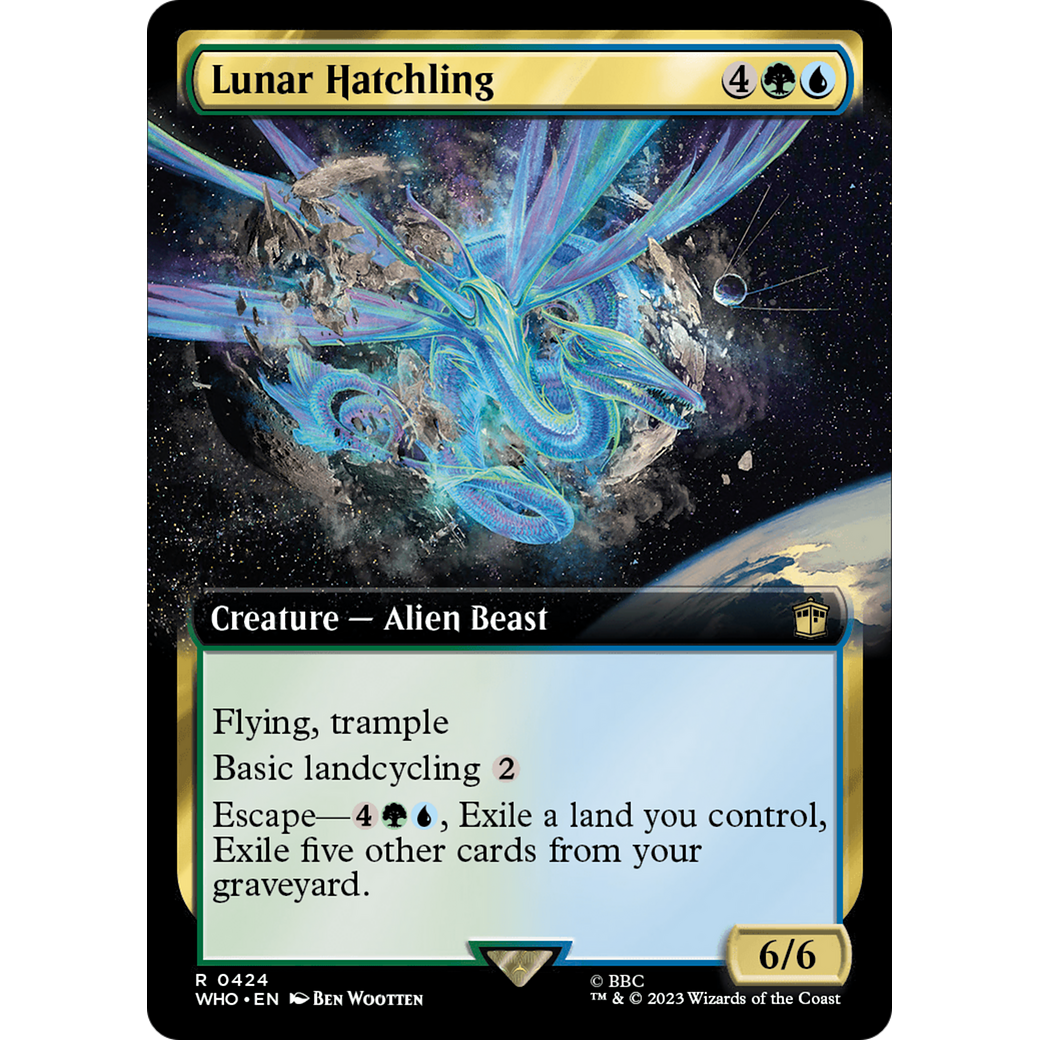Lunar Hatchling (Extended Art) (WHO-424) - Doctor Who: (Extended Art)