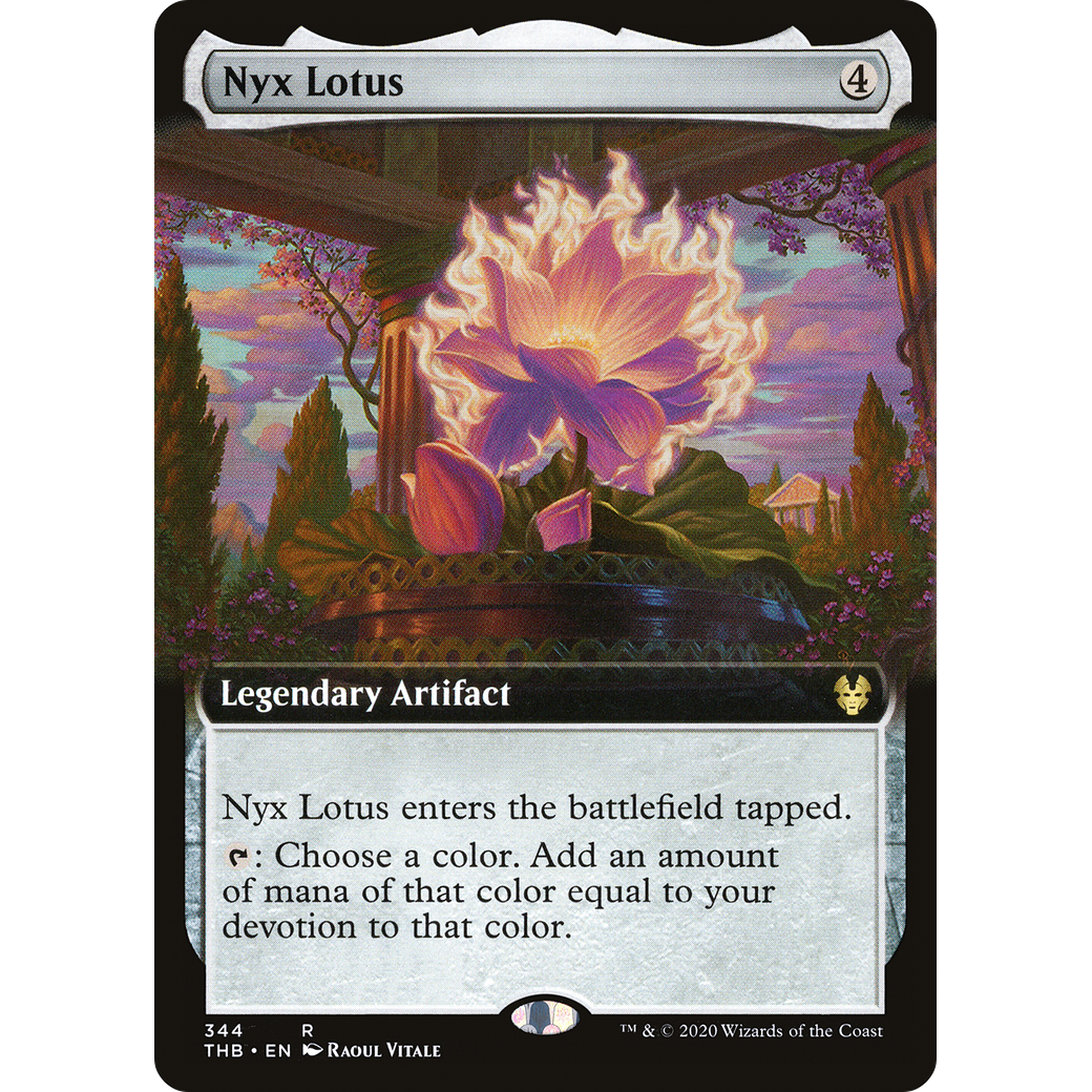 Nyx Lotus (Extended Art) (THB-344) - Theros Beyond Death: (Extended Art) Foil