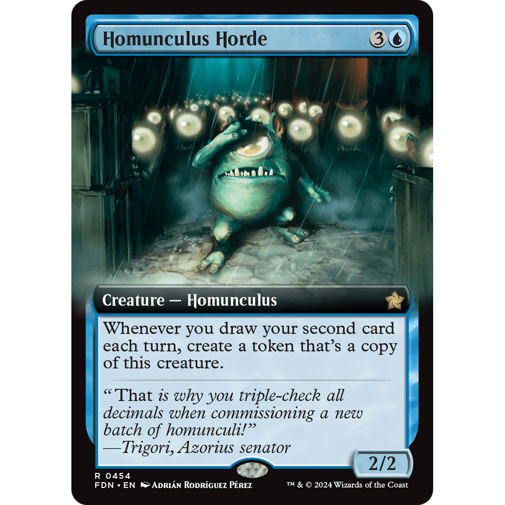 Homunculus Horde (FDN-454) - Foundations: (Extended Art)