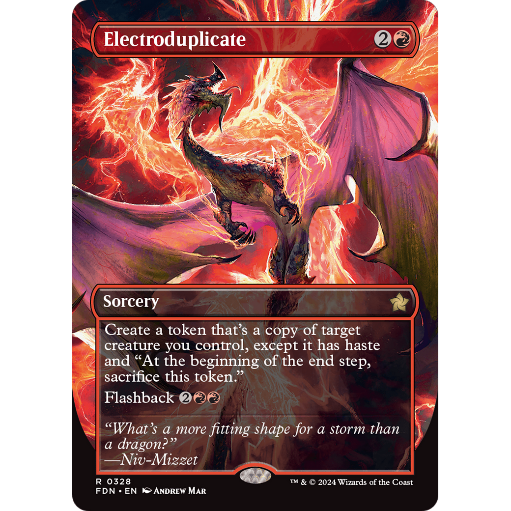 Electroduplicate (FDN-328) - Foundations (Borderless) Foil