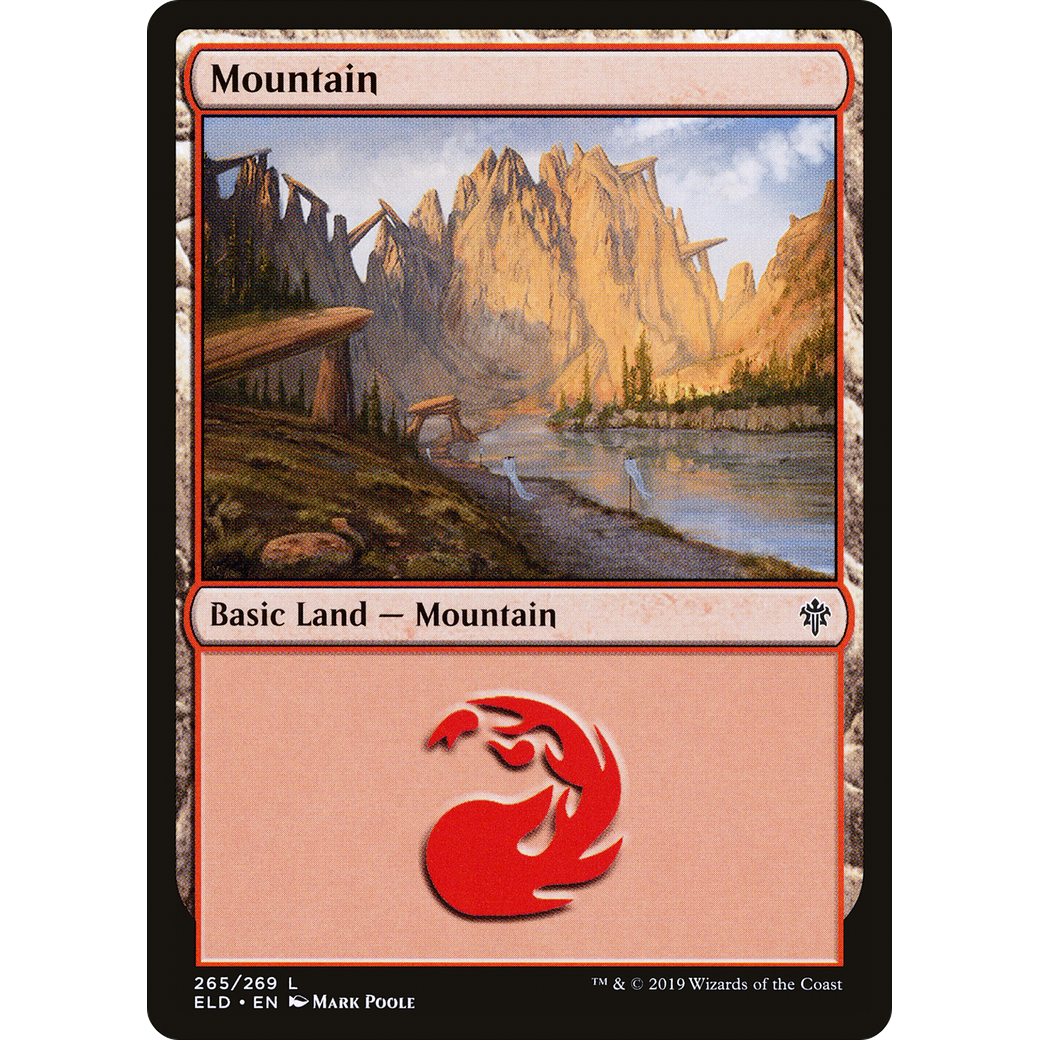 Mountain (265) (ELD-265) - Throne of Eldraine