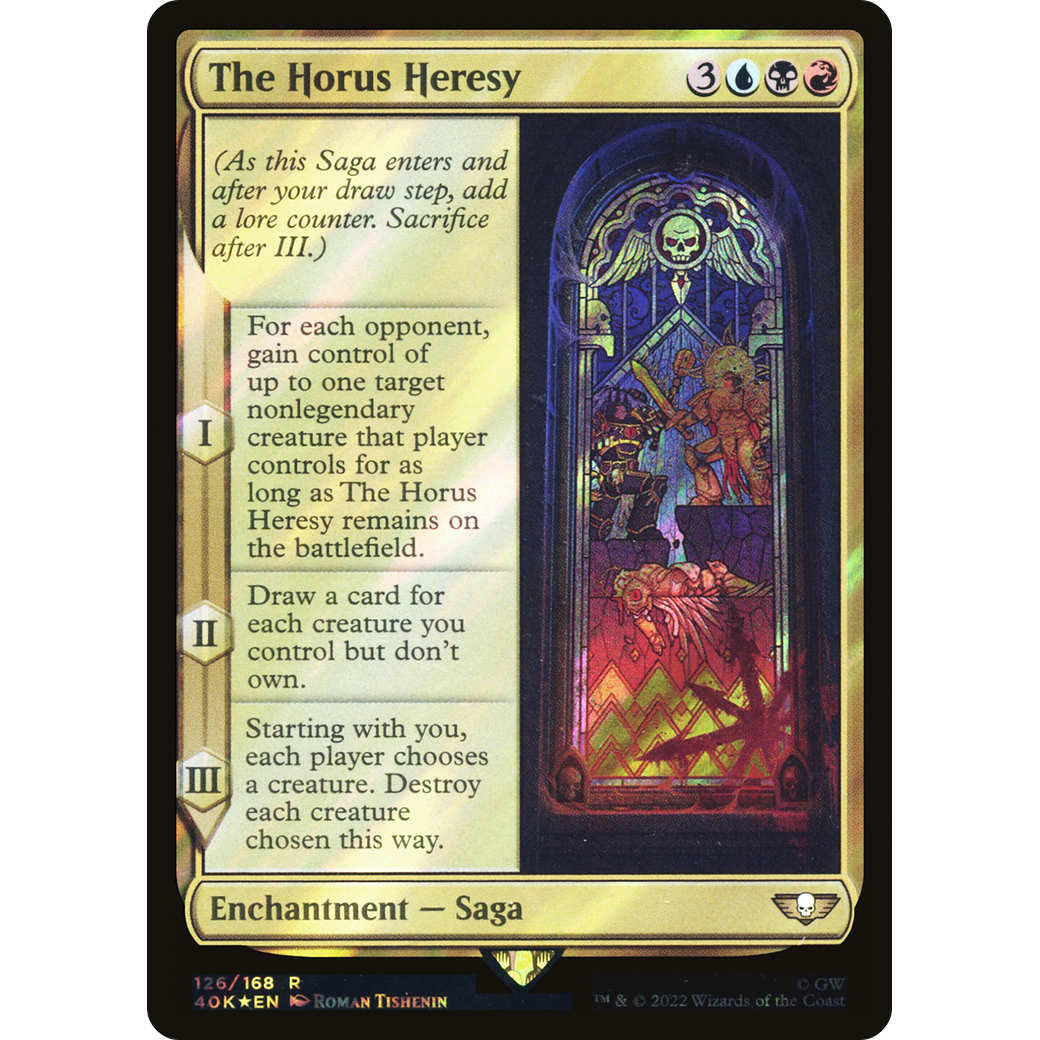 The Horus Heresy (40K-126) - Warhammer 40,000 Commander Foil