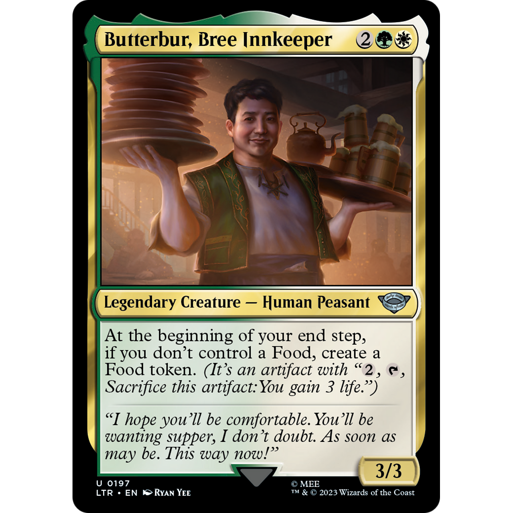 Butterbur, Bree Innkeeper (LTR-197) - The Lord of the Rings: Tales of Middle-earth