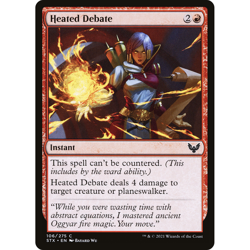 Heated Debate (STX-106) - Strixhaven: School of Mages