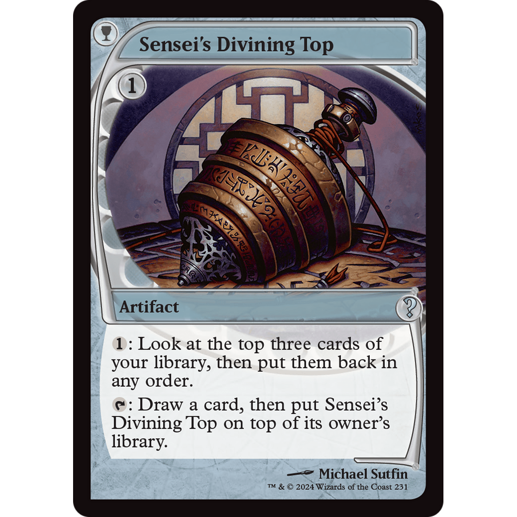 Sensei's Divining Top (Future Sight) (MB2-231) - Mystery Booster 2