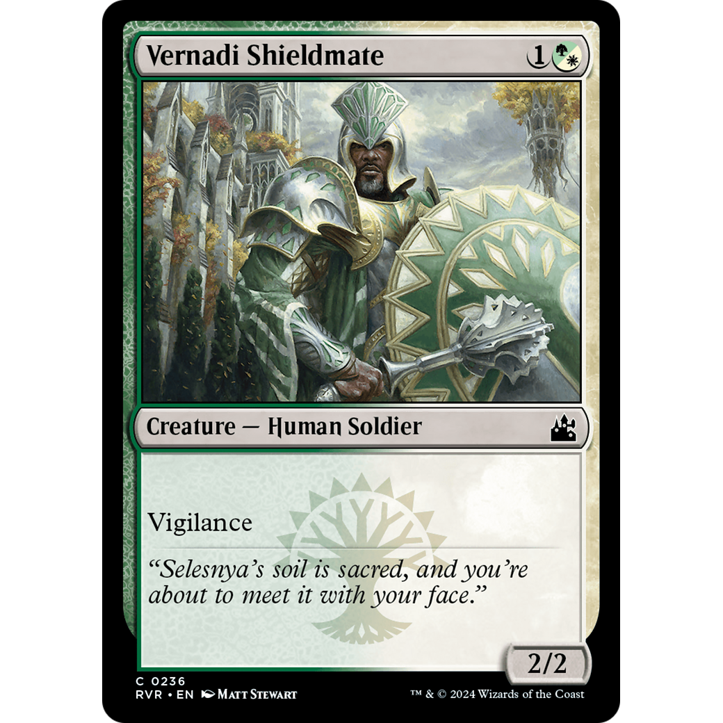Vernadi Shieldmate (RVR-236) - Ravnica Remastered
