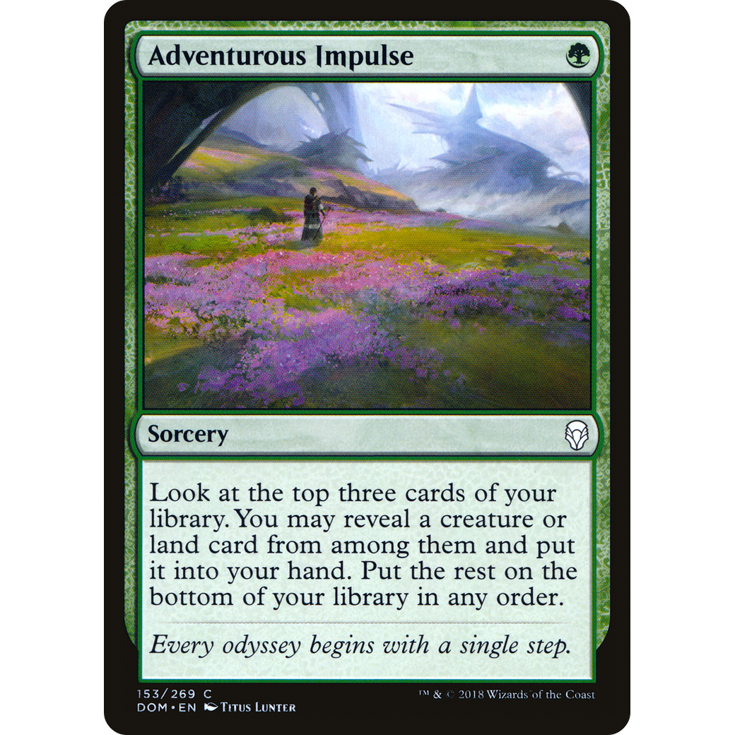 Adventurous Impulse (DOM-153) - Dominaria
