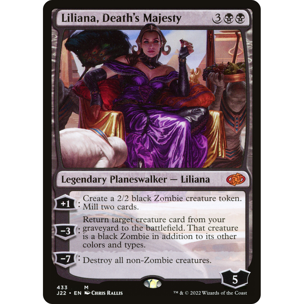 Liliana, Death's Majesty (J22-433) - Jumpstart 2022