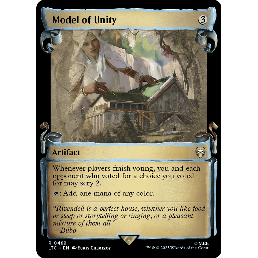 Model of Unity (LTC-488) - Tales of Middle-earth Commander: (Showcase) Foil