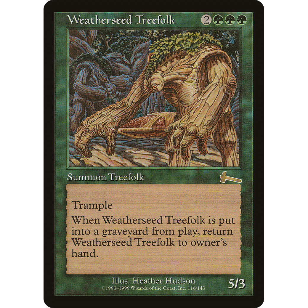 Weatherseed Treefolk (ULG-116) - Urza's Legacy