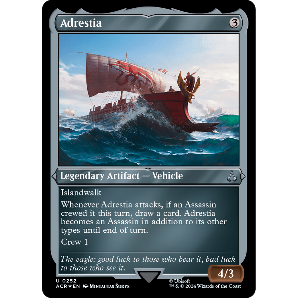 Adrestia (ACR-252) - Assassin's Creed Etched Foil