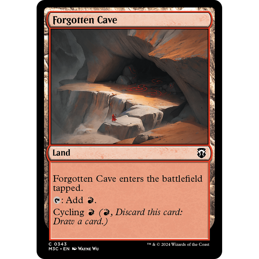 Forgotten Cave (M3C-343) - Modern Horizons 3 Commander Foil