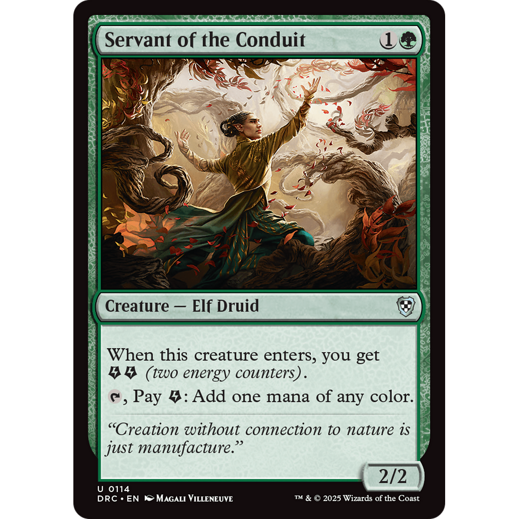 Servant of the Conduit (DRC-114) - Commander: Aetherdrift