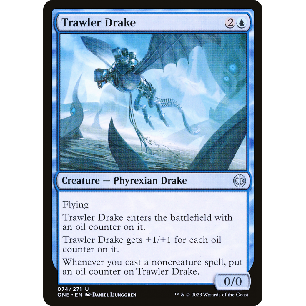 Trawler Drake (ONE-074) - Phyrexia: All Will Be One Foil