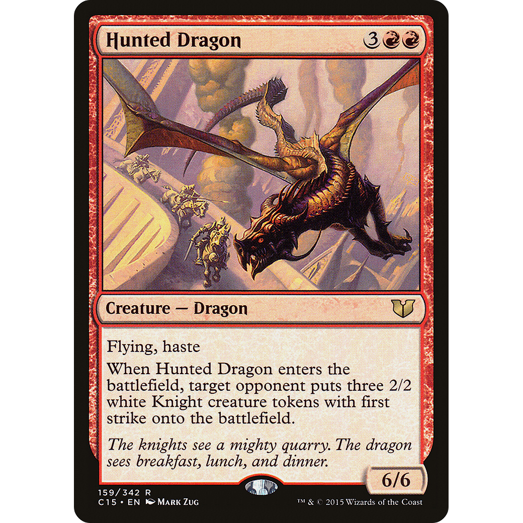 Hunted Dragon (C15-159) - Commander 2015