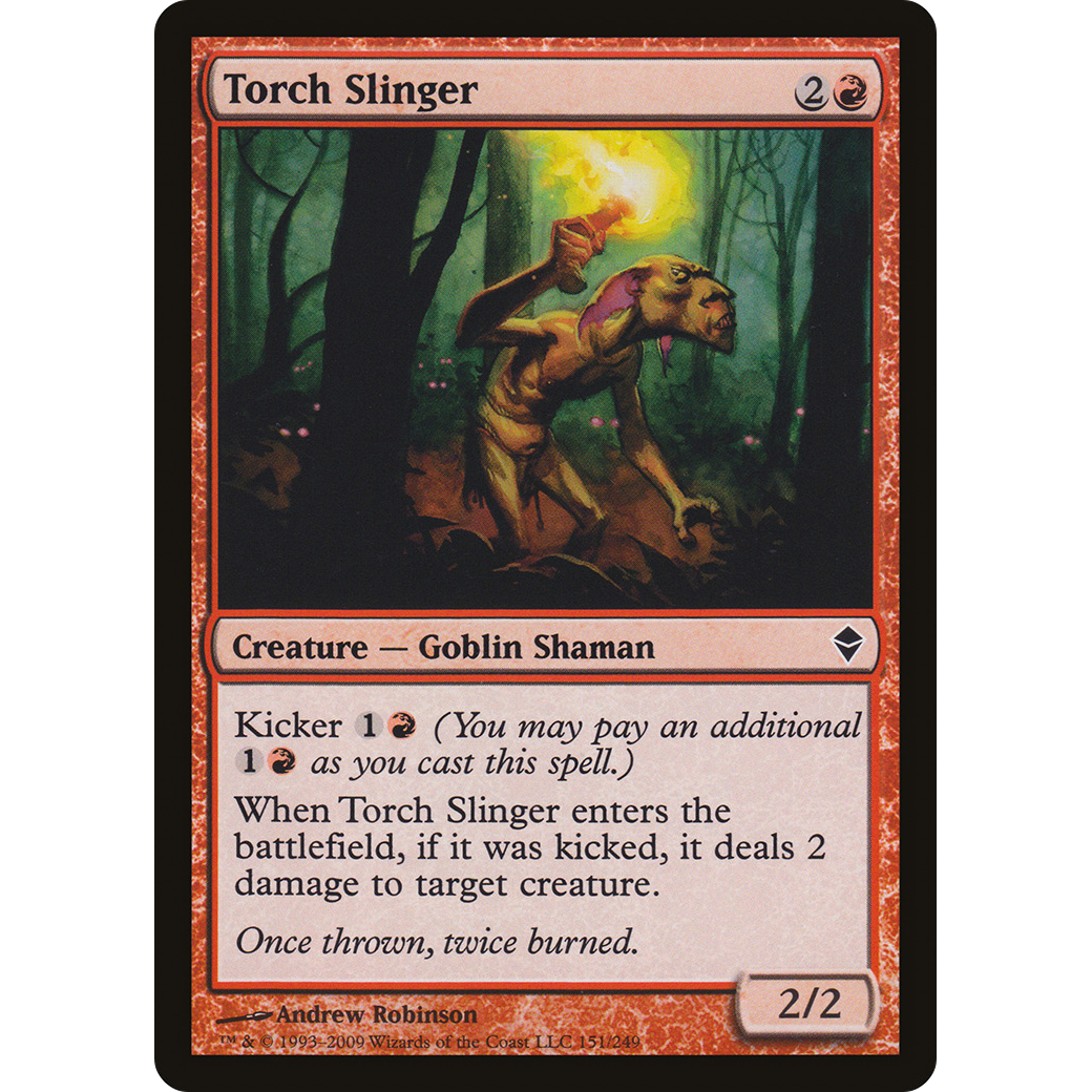 Torch Slinger (ZEN-151) - Zendikar Foil
