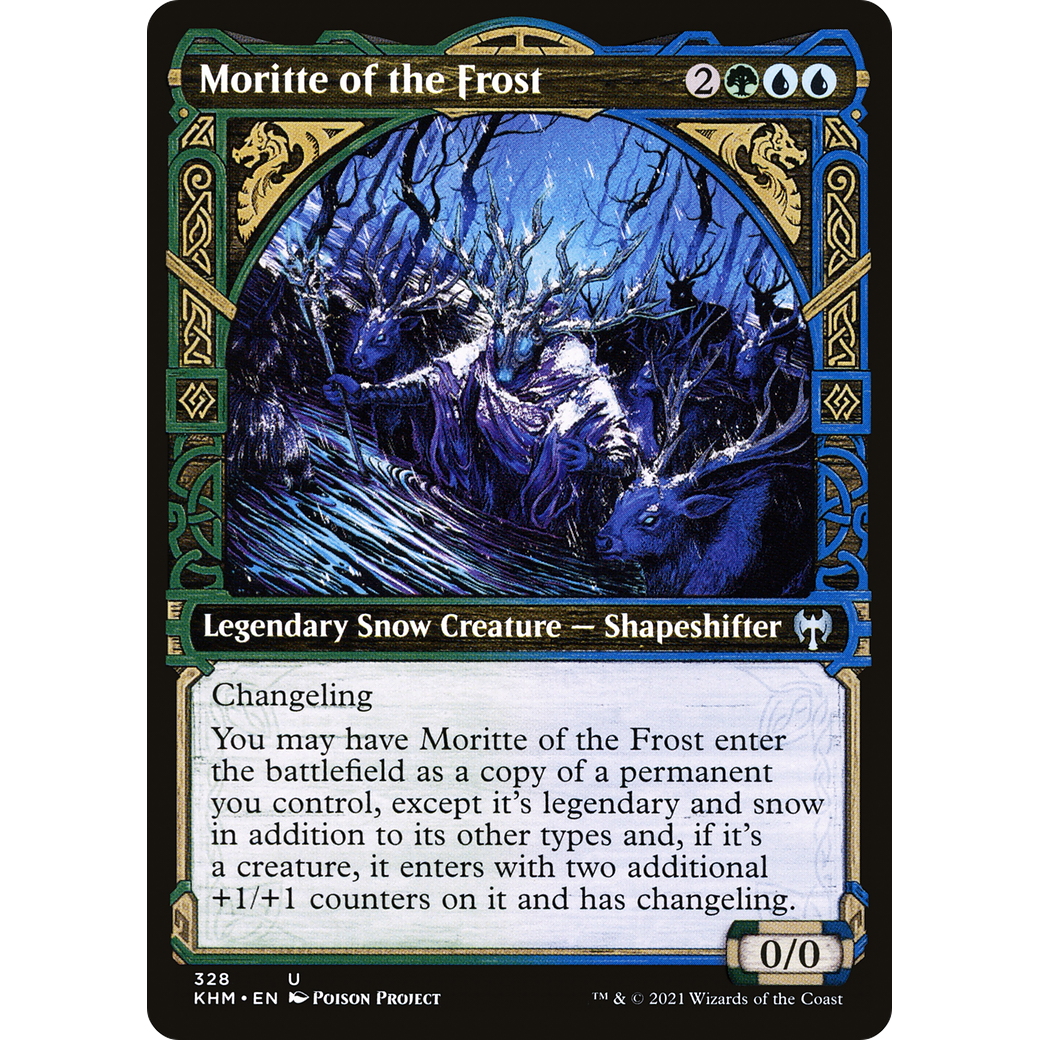 Moritte of the Frost (Showcase) (KHM-328) - Kaldheim: (Showcase) Foil