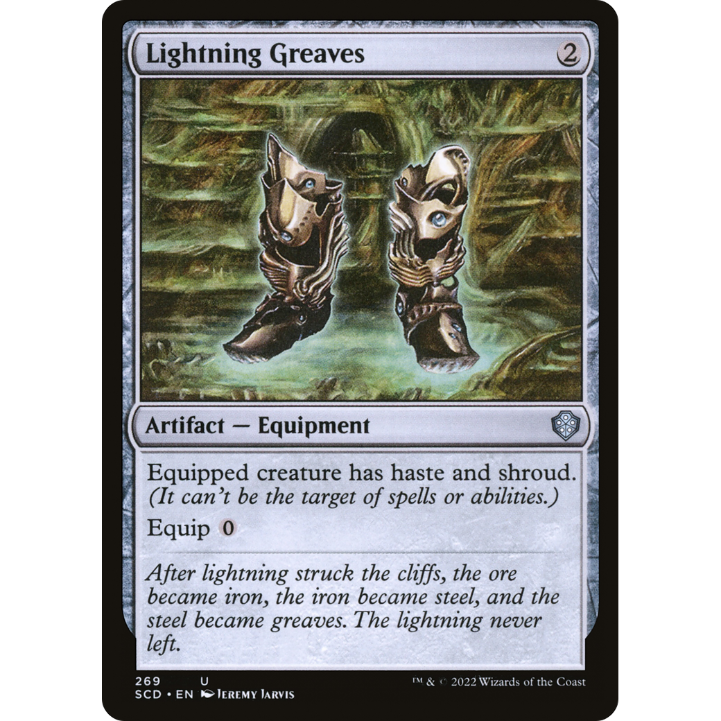 Lightning Greaves (SCD-269) - Starter Commander Decks