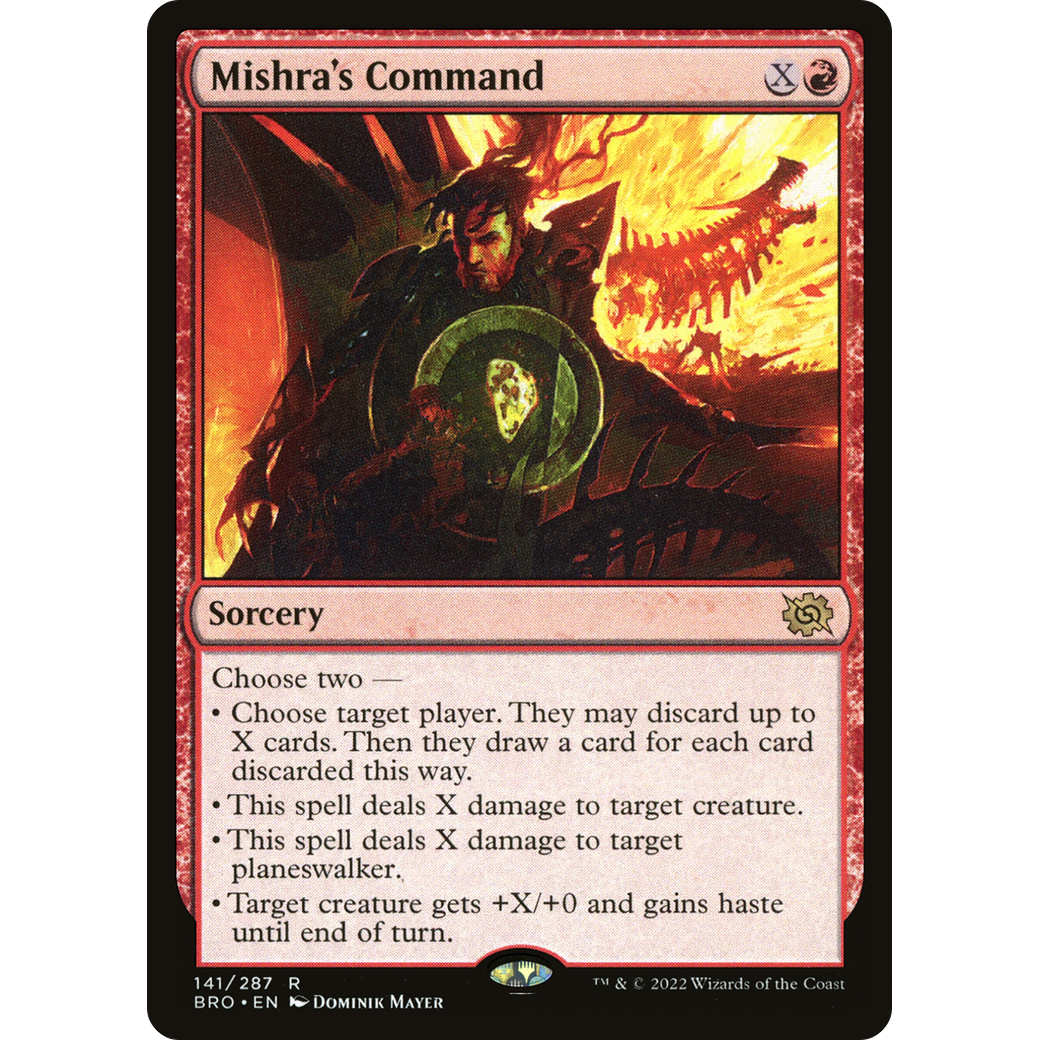 Mishra's Command (BRO-141) - The Brothers' War