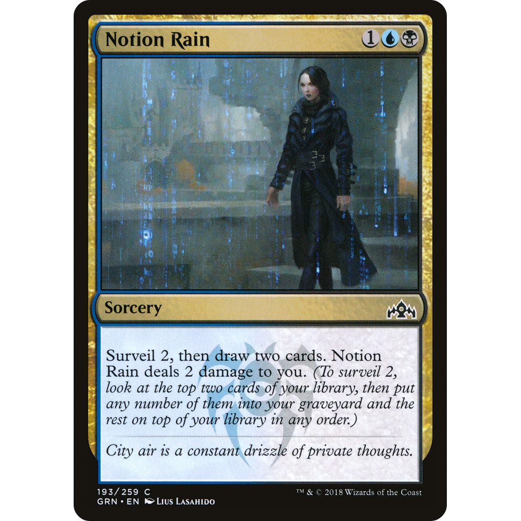 Notion Rain (GRN-193) - Guilds of Ravnica